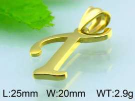 Stainless Steel Gold-plating Pendant