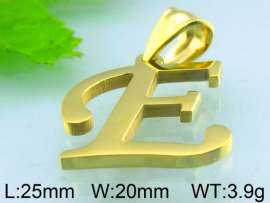 Stainless Steel Gold-plating Pendant