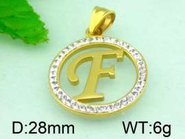 Stainless Steel Gold-plating Pendant