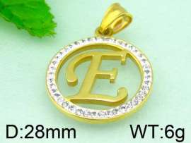 Stainless Steel Gold-plating Pendant