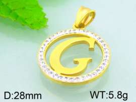 Stainless Steel Gold-plating Pendant