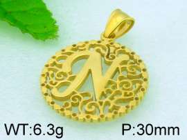 Stainless Steel Gold-plating Pendant