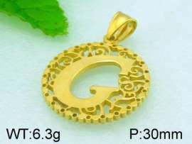 Stainless Steel Gold-plating Pendant