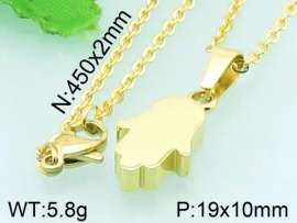 Stainless Steel Gold-plating Pendant