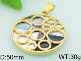 Stainless Steel Gold-plating Pendant