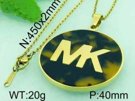 Stainless Steel Gold-plating Pendant