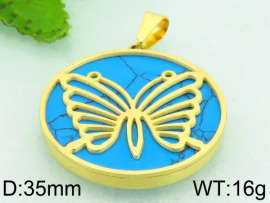 Stainless Steel Gold-plating Pendant