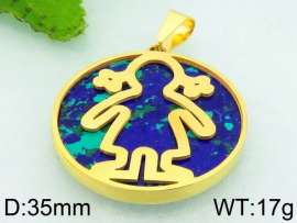 Stainless Steel Gold-plating Pendant