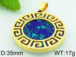 Stainless Steel Gold-plating Pendant