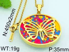 Stainless Steel Gold-plating Pendant