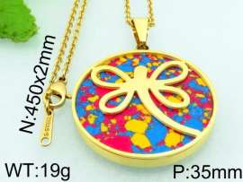 Stainless Steel Gold-plating Pendant