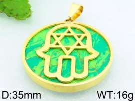 Stainless Steel Gold-plating Pendant