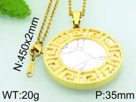 Stainless Steel Gold-plating Pendant