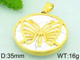 Stainless Steel Gold-plating Pendant