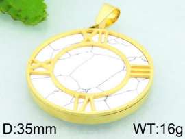 Stainless Steel Gold-plating Pendant