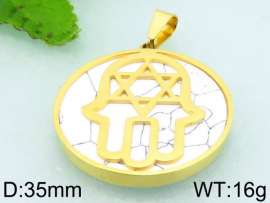 Stainless Steel Gold-plating Pendant