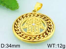 Stainless Steel Gold-plating Pendant