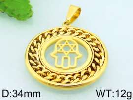 Stainless Steel Gold-plating Pendant