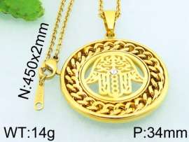 Stainless Steel Gold-plating Pendant