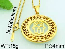 Stainless Steel Gold-plating Pendant