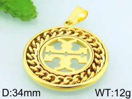 Stainless Steel Gold-plating Pendant