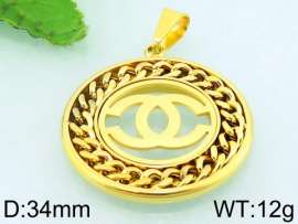 Stainless Steel Gold-plating Pendant