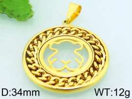 Stainless Steel Gold-plating Pendant