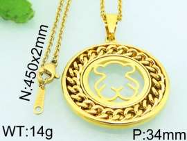 Stainless Steel Gold-plating Pendant