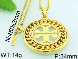 Stainless Steel Gold-plating Pendant