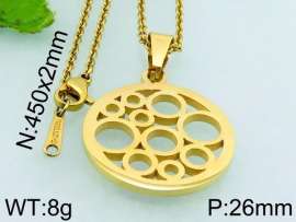 Stainless Steel Gold-plating Pendant