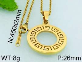 Stainless Steel Gold-plating Pendant