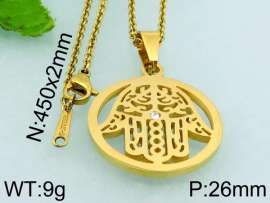 Stainless Steel Gold-plating Pendant