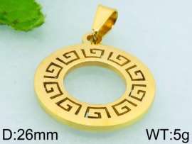 Stainless Steel Gold-plating Pendant