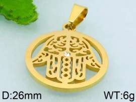 Stainless Steel Gold-plating Pendant