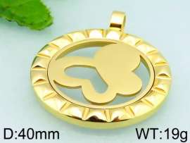 Stainless Steel Gold-plating Pendant