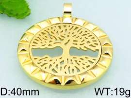 Stainless Steel Gold-plating Pendant