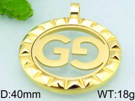 Stainless Steel Gold-plating Pendant