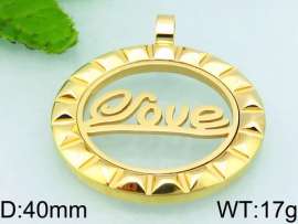 Stainless Steel Gold-plating Pendant