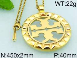 Stainless Steel Gold-plating Pendant