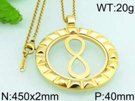 Stainless Steel Gold-plating Pendant