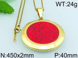 Stainless Steel Gold-plating Pendant