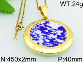 Stainless Steel Gold-plating Pendant