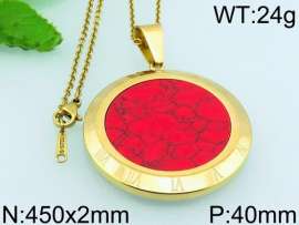 Stainless Steel Gold-plating Pendant