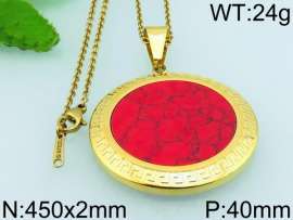 Stainless Steel Gold-plating Pendant