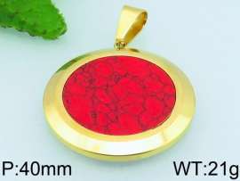 Stainless Steel Gold-plating Pendant