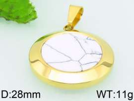 Stainless Steel Gold-plating Pendant