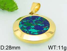 Stainless Steel Gold-plating Pendant