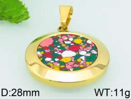 Stainless Steel Gold-plating Pendant