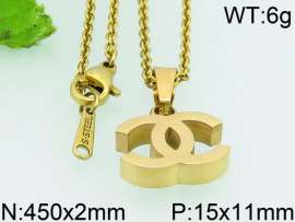 Stainless Steel Gold-plating Pendant