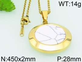 Stainless Steel Gold-plating Pendant